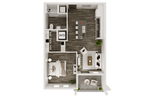 a 2103 sq ft floor plan  1 bedroom
